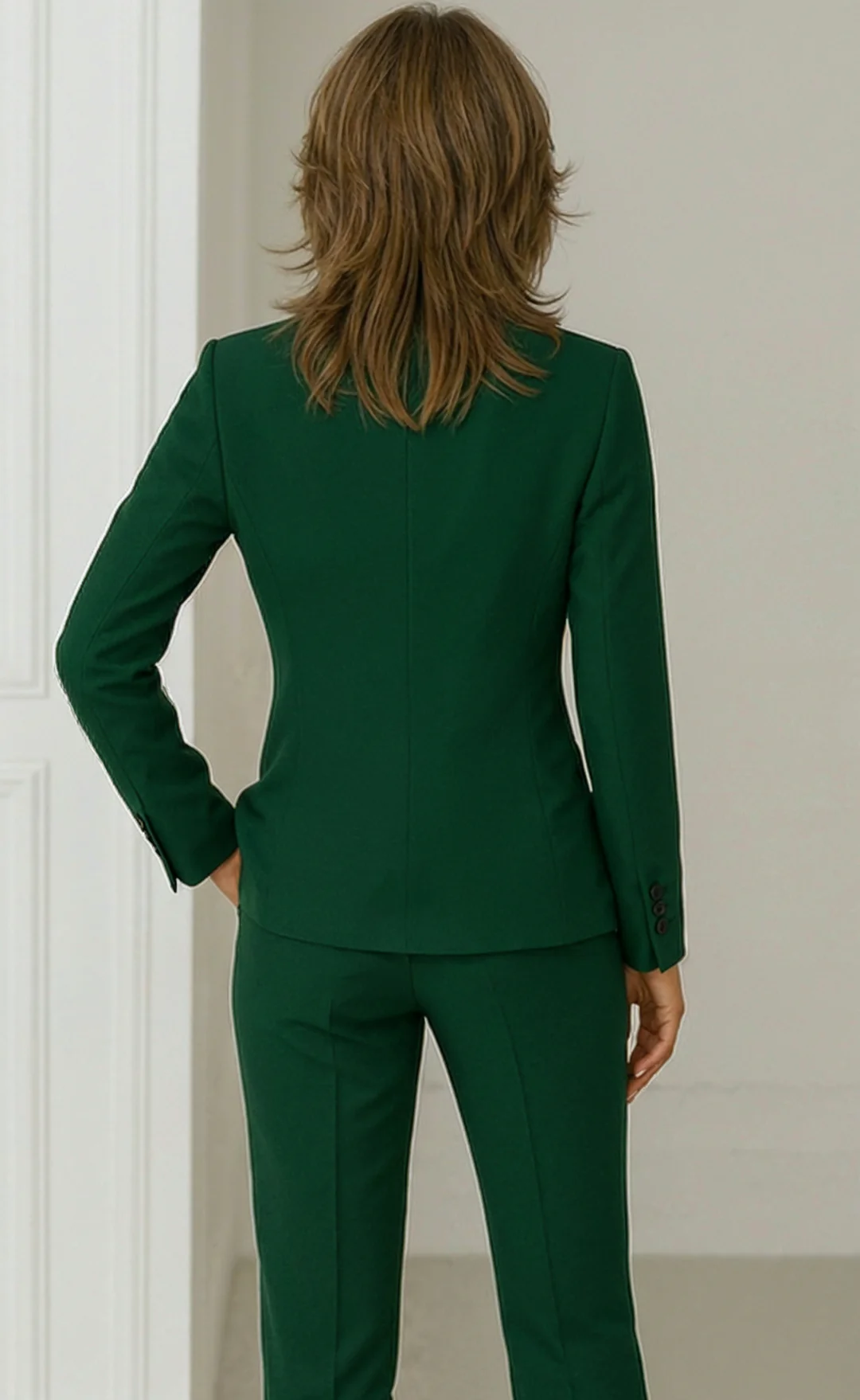 Emerald Green Three-Piece Suit - Image 4