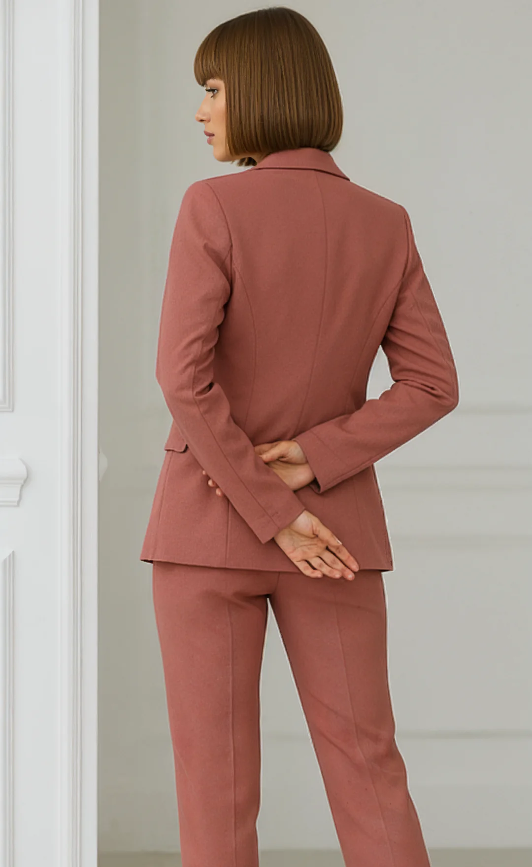 Dusty Rose Three-Piece Suit - Image 3